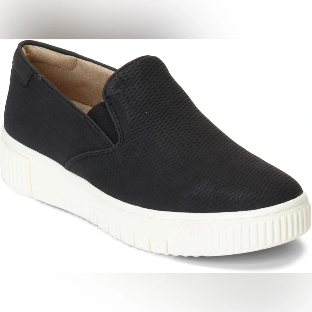 🖤🖤 Naturalizer Women Tia Platform Slip On Fashion Sneaker Size 8M